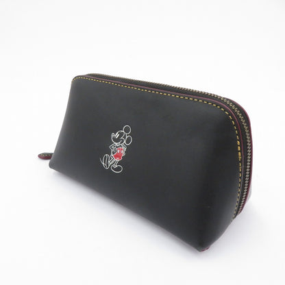 COACH | コーチ ×Disney ミッキー コスメティックケース ポーチ A1781-F59820 ブラック【瀬戸大橋店】