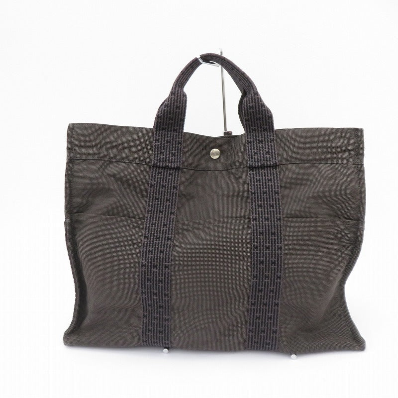 HERMES | エルメス エールライン トート MM トートバッグ グレー【瀬戸大橋店】