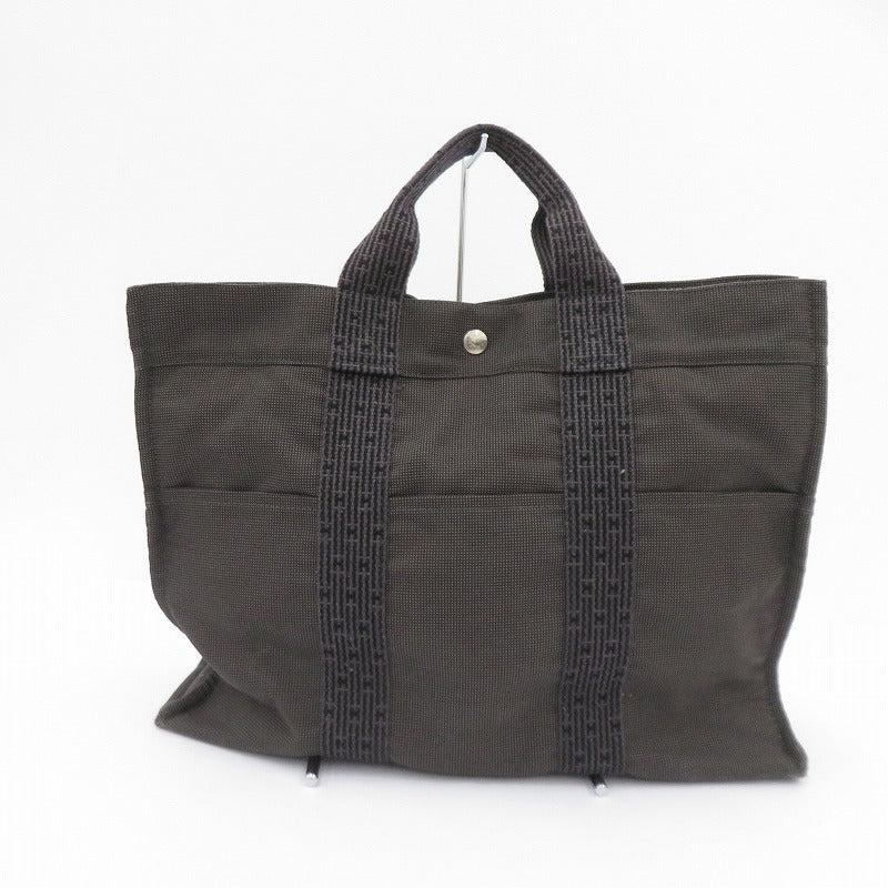 HERMES | エルメス エールライン トート MM トートバッグ グレー【瀬戸大橋店】