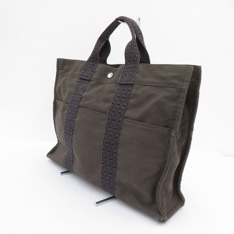 HERMES | エルメス エールライン トート MM トートバッグ グレー【瀬戸大橋店】