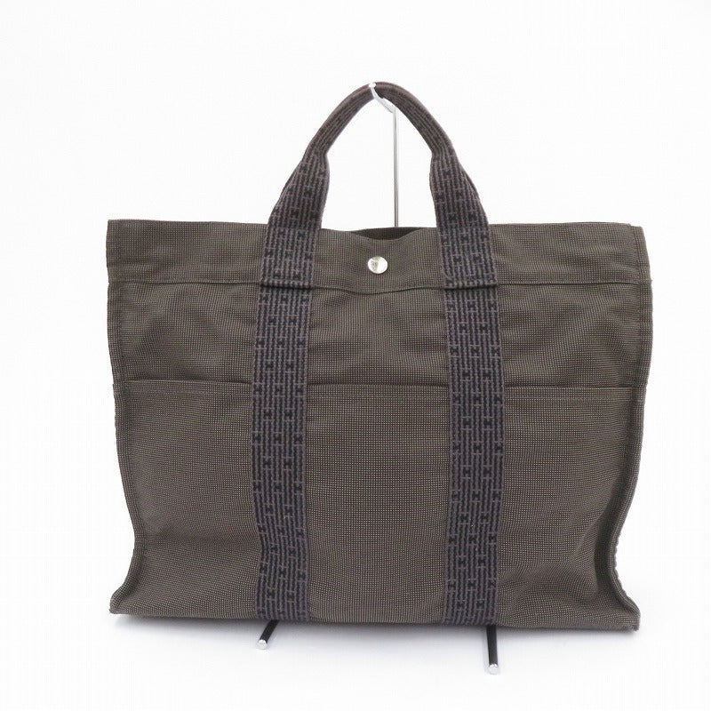 HERMES | エルメス エールライン トート MM トートバッグ グレー【瀬戸大橋店】