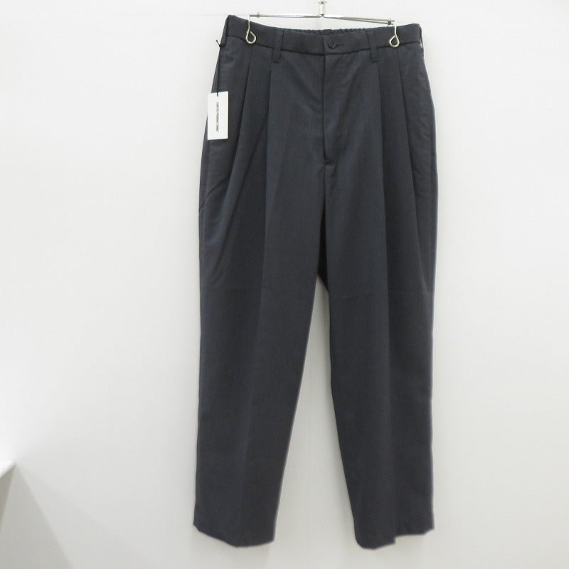 COOTIE | クーティー T/W Saxony 2 Tuck Wide Easy Trousers スラックス その他ボトムス CTE-25A107 グレー サイズ：M【瀬戸大橋店】