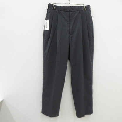 COOTIE | クーティー T/W Saxony 2 Tuck Wide Easy Trousers スラックス その他ボトムス CTE-25A107 グレー サイズ：M【瀬戸大橋店】