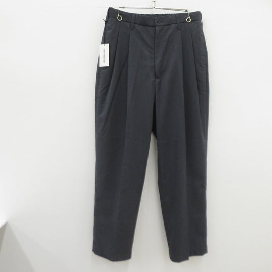 COOTIE | クーティー T/W Saxony 2 Tuck Wide Easy Trousers スラックス その他ボトムス CTE-25A107 グレー サイズ：M【瀬戸大橋店】
