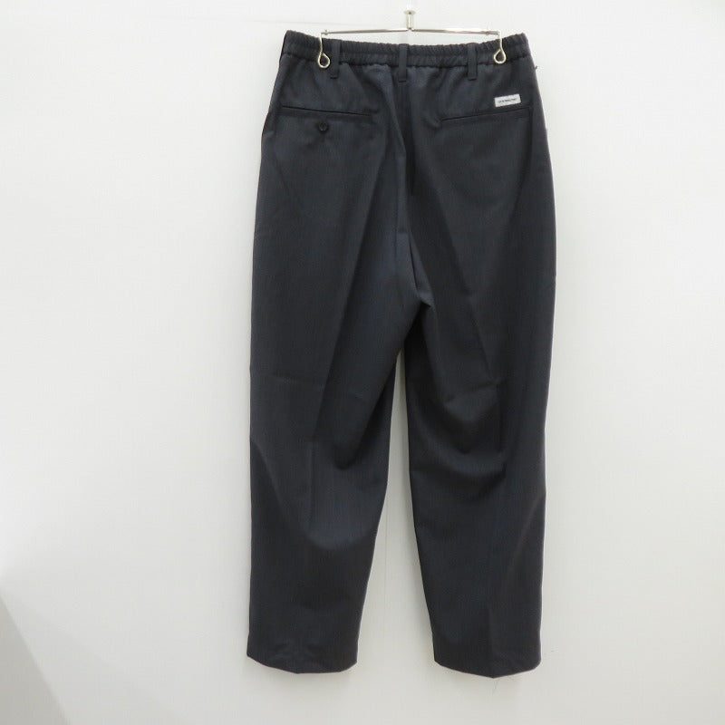 COOTIE | クーティー T/W Saxony 2 Tuck Wide Easy Trousers スラックス その他ボトムス CTE-25A107 グレー サイズ：M【瀬戸大橋店】