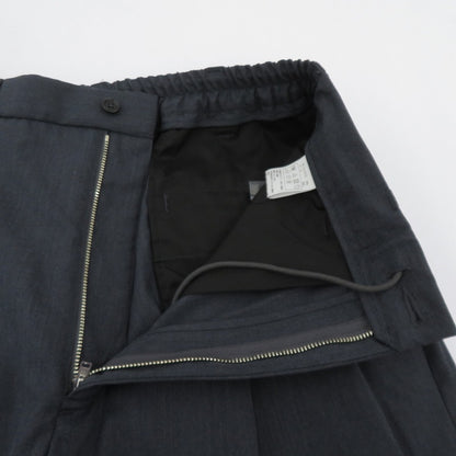 COOTIE | クーティー T/W Saxony 2 Tuck Wide Easy Trousers スラックス その他ボトムス CTE-25A107 グレー サイズ：M【瀬戸大橋店】