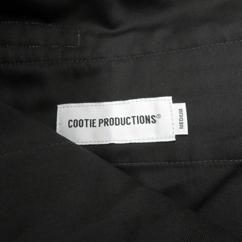 COOTIE | クーティー T/W Saxony 2 Tuck Wide Easy Trousers スラックス その他ボトムス CTE-25A107 グレー サイズ：M【瀬戸大橋店】