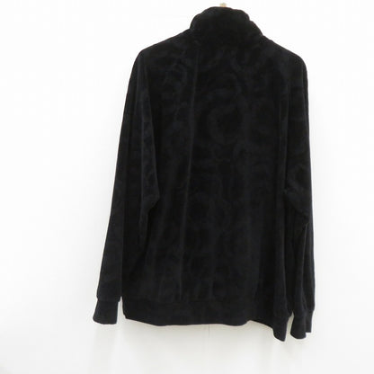 CALEE | キャリー JQ VELOUR TRACK TYPE JACKET トラックジャケット ジャージ ブラック サイズ：XL【瀬戸大橋店】