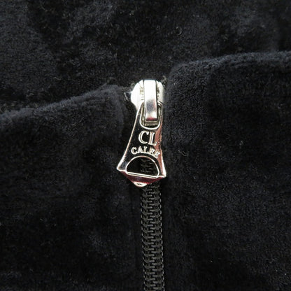 CALEE | キャリー JQ VELOUR TRACK TYPE JACKET トラックジャケット ジャージ ブラック サイズ：XL【瀬戸大橋店】