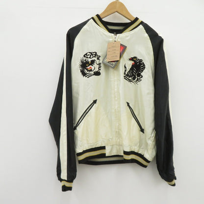 TAILOR TOYO(東洋エンタープライズ) | テイラートウヨウテイラートーヨー SouvenirJacket リバーシブル スーベニアジャケット TT15877 ホワイト サイズ：XL【瀬戸大橋店】