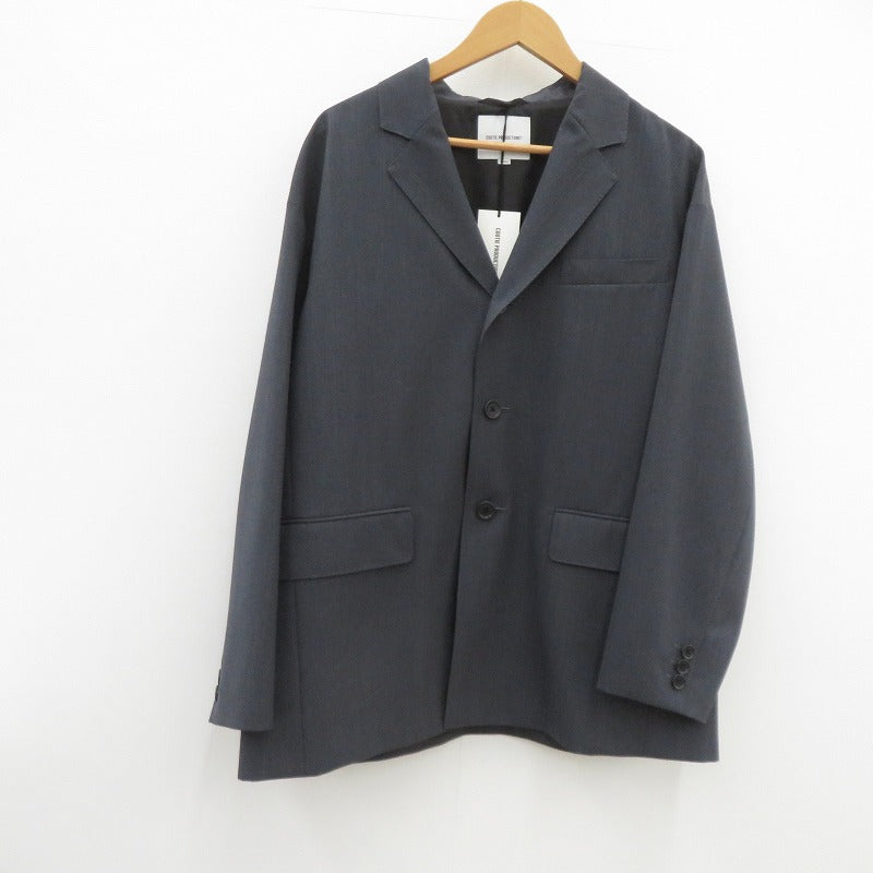 COOTIE | クーティー T/W Saxony Single Breasted JKT テーラードジャケット CTE-25A202 グレー サイズ：M【瀬戸大橋店】