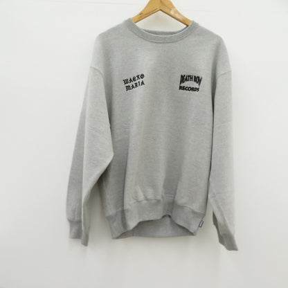 WACKOMARIA | ワコマリア ×DEATH ROW RECORDS スウェット DEATHROW-WM-SS06 グレー サイズ：L【瀬戸大橋店】