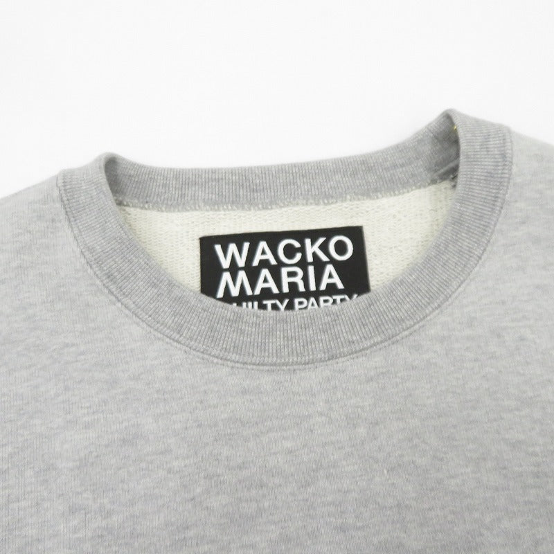 WACKOMARIA | ワコマリア ×DEATH ROW RECORDS スウェット DEATHROW-WM-SS06 グレー サイズ：L【瀬戸大橋店】