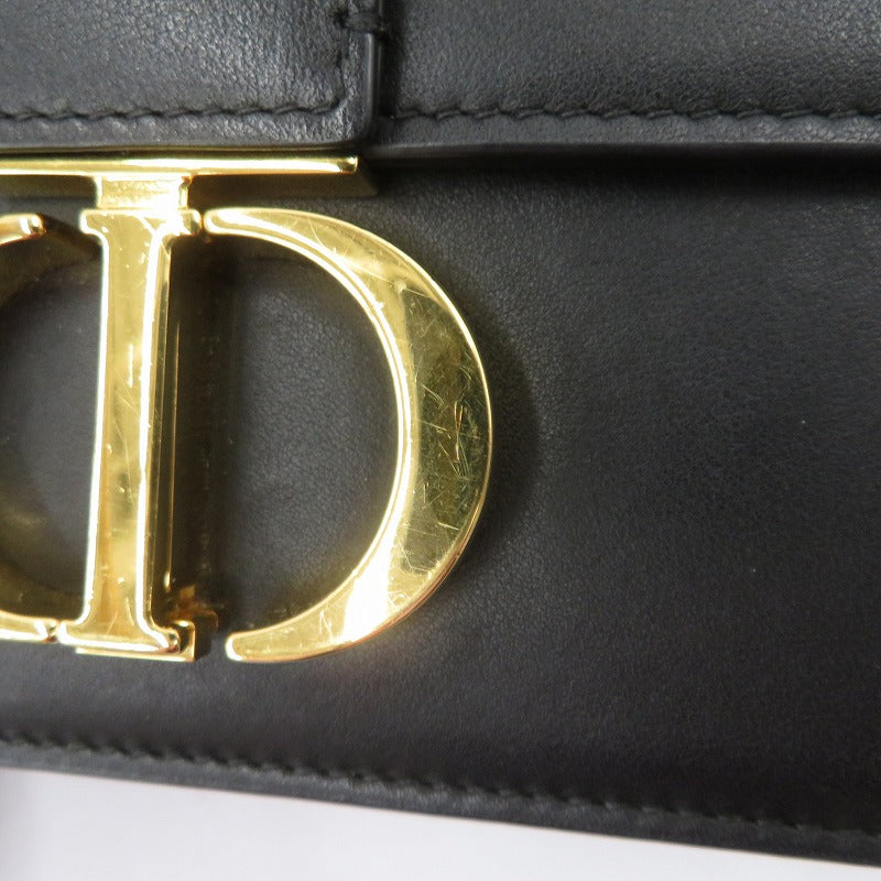 Dior | ディオール 30 モンテーニュ イーストウエストバッグ ショルダーバッグ M9334UHEL M900 ブラック【瀬戸大橋店】