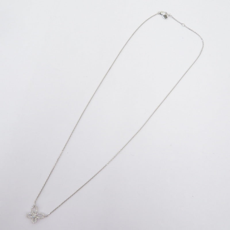 GRAFF ミニ バタフライ シルエット ダイヤモンド ペンダント ネックレス RGP808 シルバー【瀬戸大橋店】