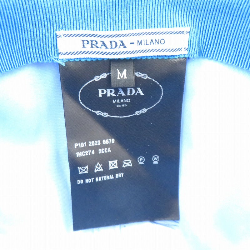 PRADA | プラダ キャップ 1HC274 2CCA ブルー サイズ：M【瀬戸大橋店】