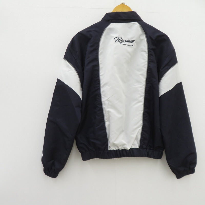 CHILLIN'/NYLON JACKET ナイロンジャケット 25WO-CIL-SS23 ネイビー サイズ：L【瀬戸大橋店】