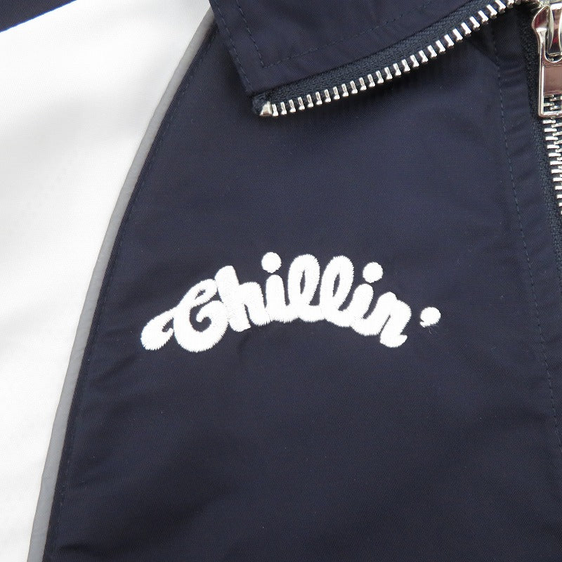 CHILLIN'/NYLON JACKET ナイロンジャケット 25WO-CIL-SS23 ネイビー サイズ：L【瀬戸大橋店】
