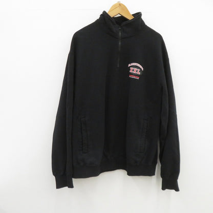 BlackEyePatch | ブラックアイパッチ ハーフジップ スウェット ブラック サイズ：XL【瀬戸大橋店】