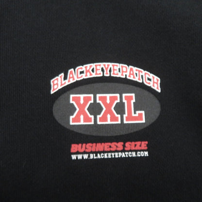 BlackEyePatch | ブラックアイパッチ ハーフジップ スウェット ブラック サイズ：XL【瀬戸大橋店】