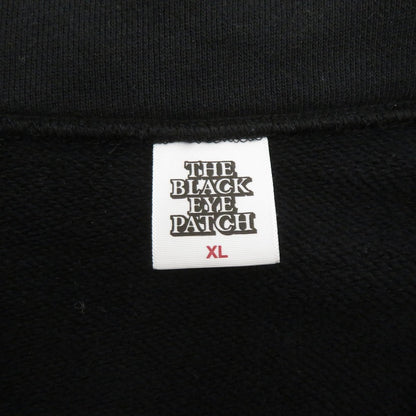 BlackEyePatch | ブラックアイパッチ ハーフジップ スウェット ブラック サイズ：XL【瀬戸大橋店】