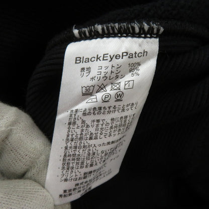 BlackEyePatch | ブラックアイパッチ ハーフジップ スウェット ブラック サイズ：XL【瀬戸大橋店】