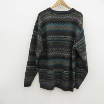 VINTAGE衣料 | ヴィンテージイリョウ WALIKI ニット マルチカラー サイズ：XL【瀬戸大橋店】