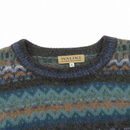 VINTAGE衣料 | ヴィンテージイリョウ WALIKI ニット マルチカラー サイズ：XL【瀬戸大橋店】