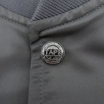 W)TAPS | ダブルタップス TEAM / JACKET / NYLON. TWILL スタジャン 261TQDT-JKM01 ブラック サイズ：1【瀬戸大橋店】