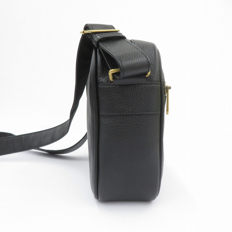 GUCCI | GUCCI Logo Print Messenger Shoulder Bag Black