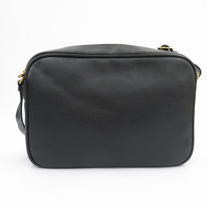 GUCCI | GUCCI Logo Print Messenger Shoulder Bag Black