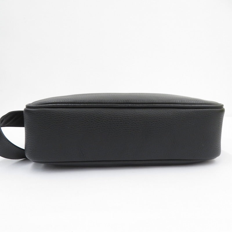GUCCI | GUCCI Logo Print Messenger Shoulder Bag Black