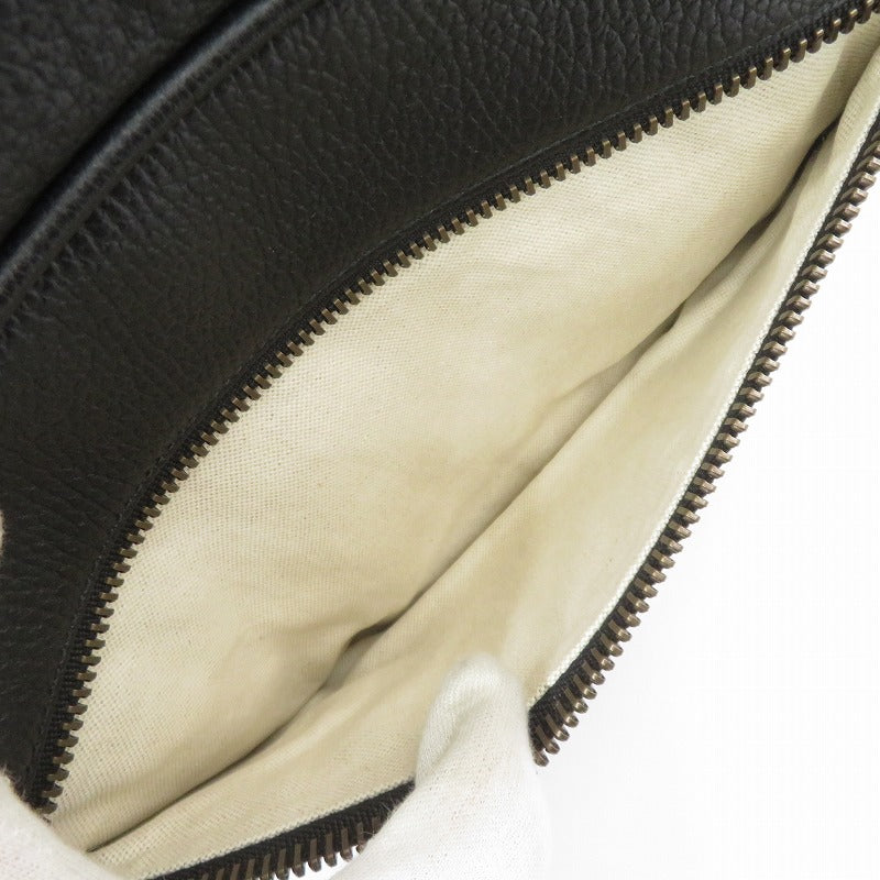 GUCCI | GUCCI Logo Print Messenger Shoulder Bag Black