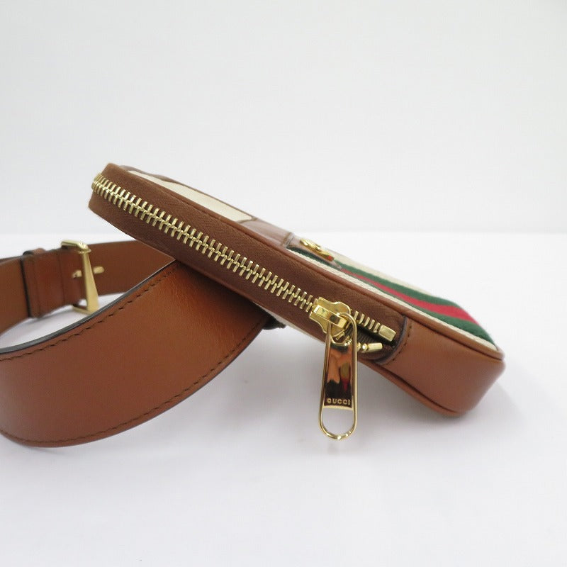 GUCCI | Gucci Belt Bag Sherry Line Smartphone/Phone Case Other Bags 581519・203887 Beige