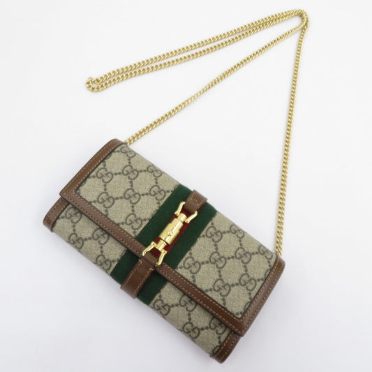 GUCCI | グッチ GGスプリーム ジャッキー1961 長財布 652681 0416 ブラウン系