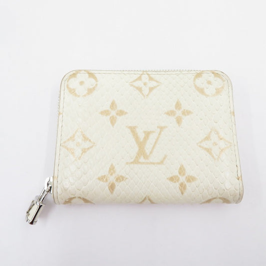 LOUIS VUITTON | ルイ・ヴィトン モノグラム パイソン ジッピー・コインパース コインケース N97726 ホワイト【瀬戸大橋店】