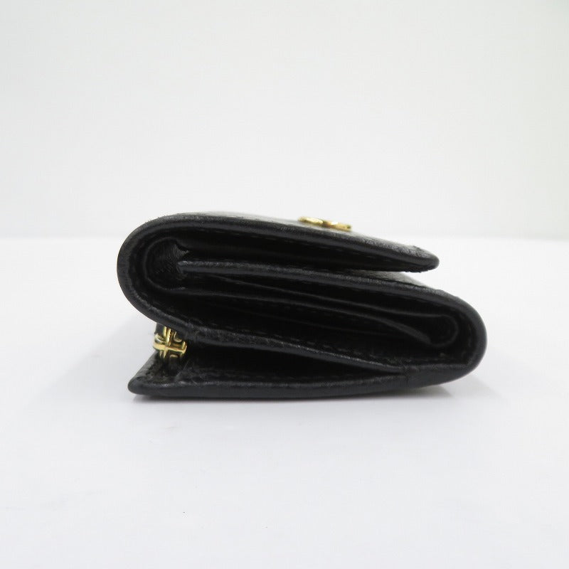 GUCCI | グッチ GGマーモント 三つ折り財布 644407・525040 ブラック【瀬戸大橋店】