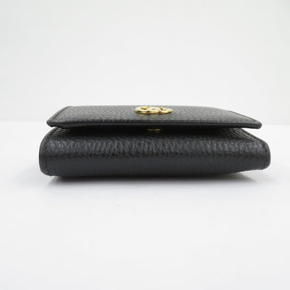 GUCCI | グッチ GGマーモント 三つ折り財布 644407・525040 ブラック【瀬戸大橋店】