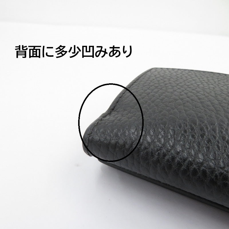 GUCCI | グッチ GGマーモント 三つ折り財布 644407・525040 ブラック【瀬戸大橋店】