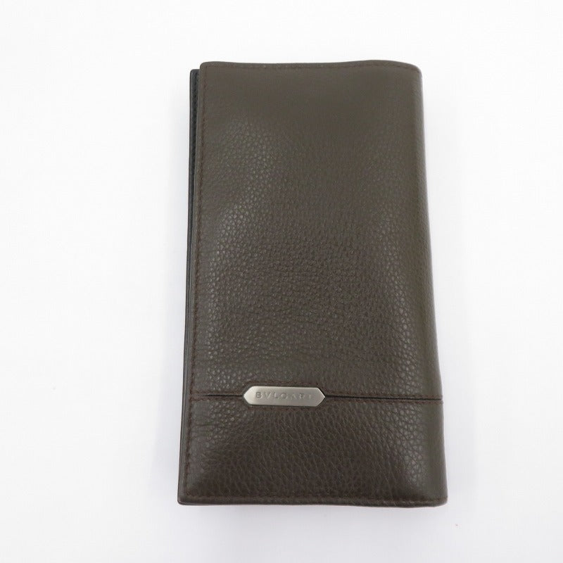 BVLGARI | Bulgari Serpenti Scaglie Man Long Wallet Brown