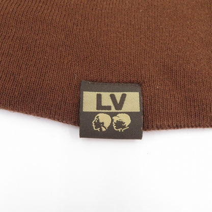 LOUIS VUITTON | Louis Vuitton Beanie LV Fit Monogram Knitted Cap M5248A Brown