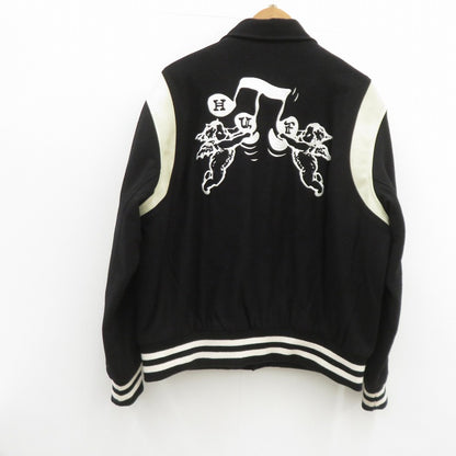 HUF | ハフ SONG VARSITY JACKET スタジャン ブラック サイズ：M【瀬戸大橋店】
