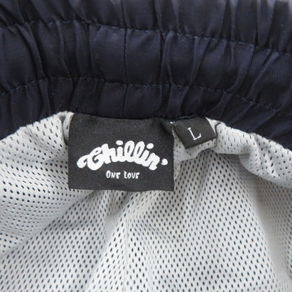 CHILLIN'/NYLON PANTS ナイロンパンツ パンツ 25WO-CIL-SS23 ネイビー サイズ：L【瀬戸大橋店】