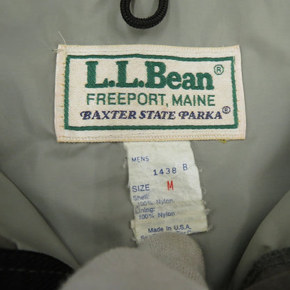 L.L.Bean | エルエルビーン BAXTER STATE PARKA 80'S ジャケット マウンテンパーカー カーキ サイズ：M【瀬戸大橋店】