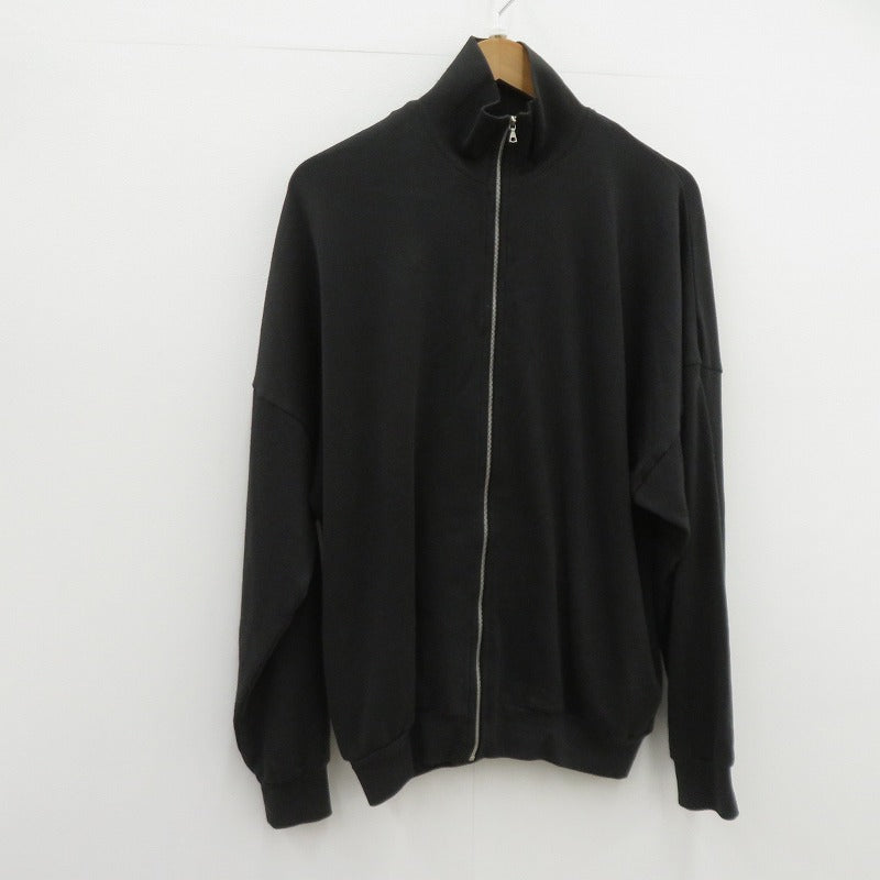 AURALEE | オーラリー SUPER HIGH GAUGE SWEAT ZIP BLOUSON ブルゾン A25AB01CU ブラック サイズ：4【瀬戸大橋店】