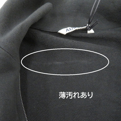AURALEE | オーラリー SUPER HIGH GAUGE SWEAT ZIP BLOUSON ブルゾン A25AB01CU ブラック サイズ：4【瀬戸大橋店】