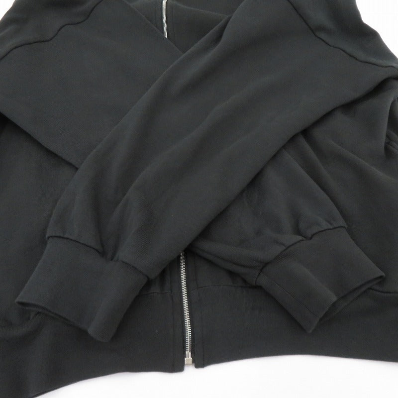 AURALEE | オーラリー SUPER HIGH GAUGE SWEAT ZIP BLOUSON ブルゾン A25AB01CU ブラック サイズ：4【瀬戸大橋店】