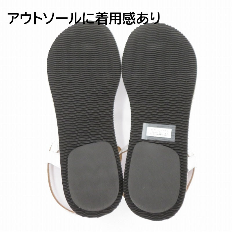GALERIE VIE ベアサンダル サンダル シルバー サイズ：38【瀬戸大橋店】