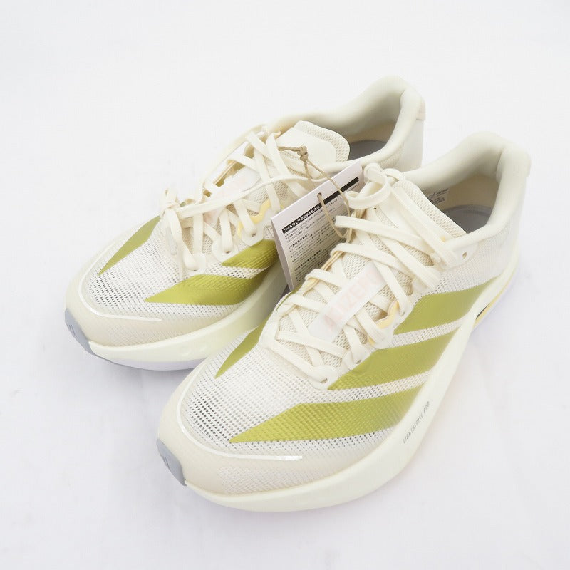 adidas | アディダス Adizero Boston13 スニーカー JS4952 サイズ:23.0cm ベージュ系 23cm【瀬戸大橋店】