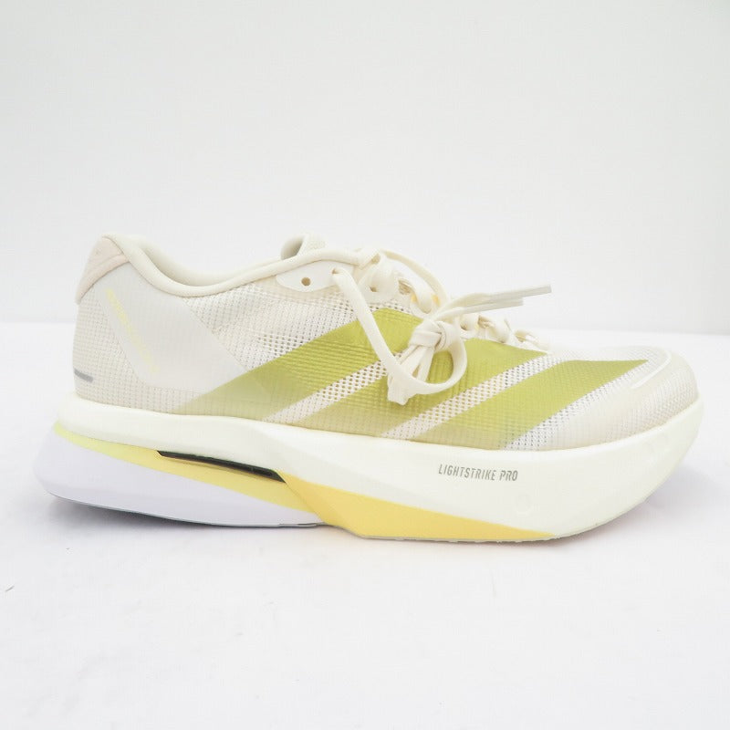 adidas | アディダス Adizero Boston13 スニーカー JS4952 サイズ:23.0cm ベージュ系 23cm【瀬戸大橋店】